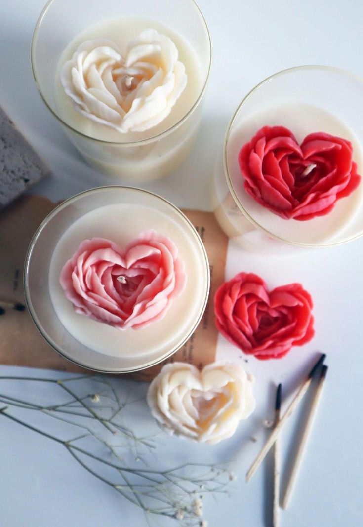 Heart-Shaped Candle Jar - Small